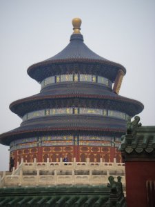 The famous Temple of Heaven. Very pretty, no?